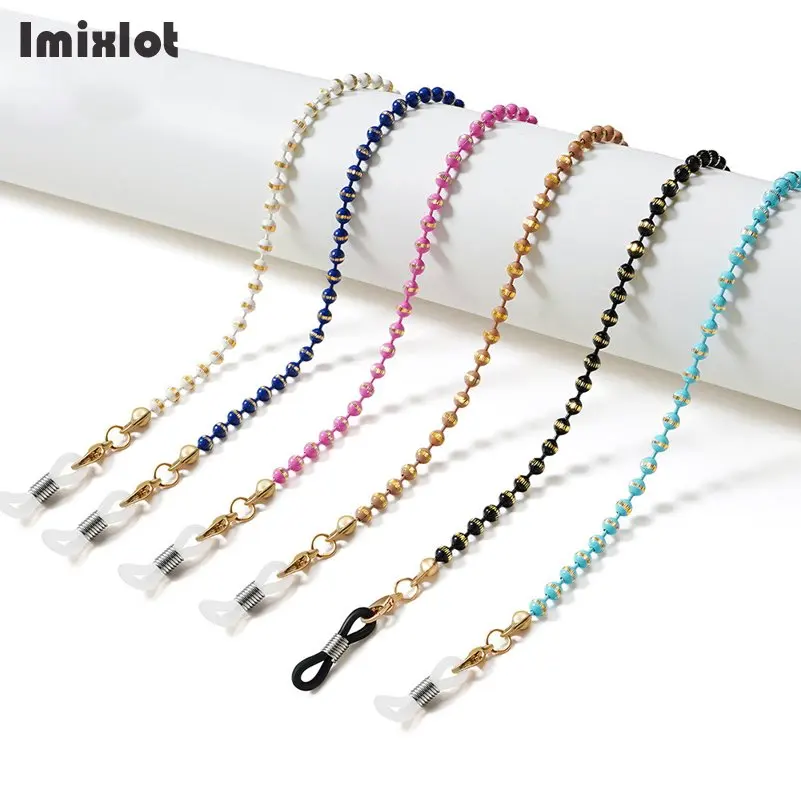 Цепочка для очков женская, модный шнурок для очков с матовыми бусинами, держатель для очков, веревка для маски
Цепочка для очков женская, модный шнурок для очков с матовыми бусинами, держатель для очков, веревка для маски