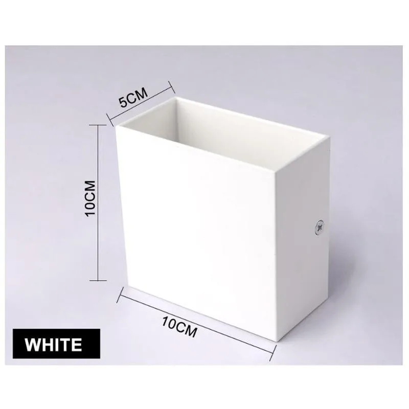 6w Lampada Led Aluminum Wall Lamp Black/white Minimalism Rail Project Square Bedside Room Lamp Home Bedroom Arts Decor Lights
6w Lampada Led Aluminum Wall Lamp Black/white Minimalism Rail Project Square Bedside Room Lamp Home Bedroom Arts Decor Lights