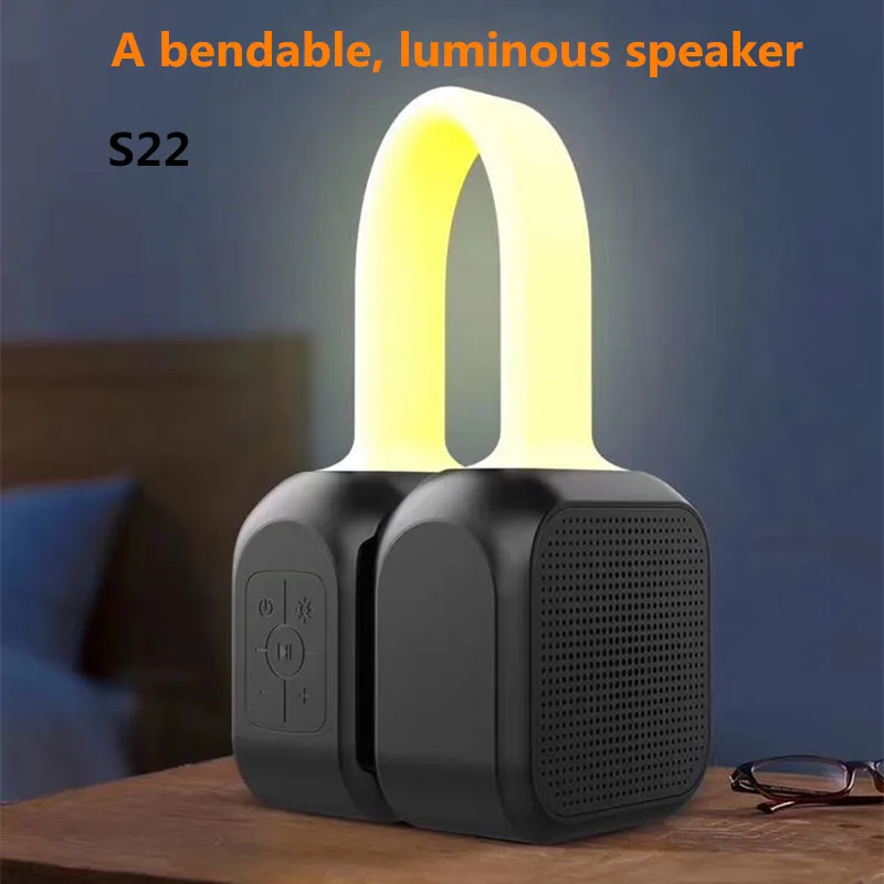 W-King S22 Wireless Bluetooth Speaker Small Night Light Audio Home Subwoofer Outdoor Waterproof IPX6Portable
W-King S22 Wireless Bluetooth Speaker Small Night Light Audio Home Subwoofer Outdoor Waterproof IPX6Portable