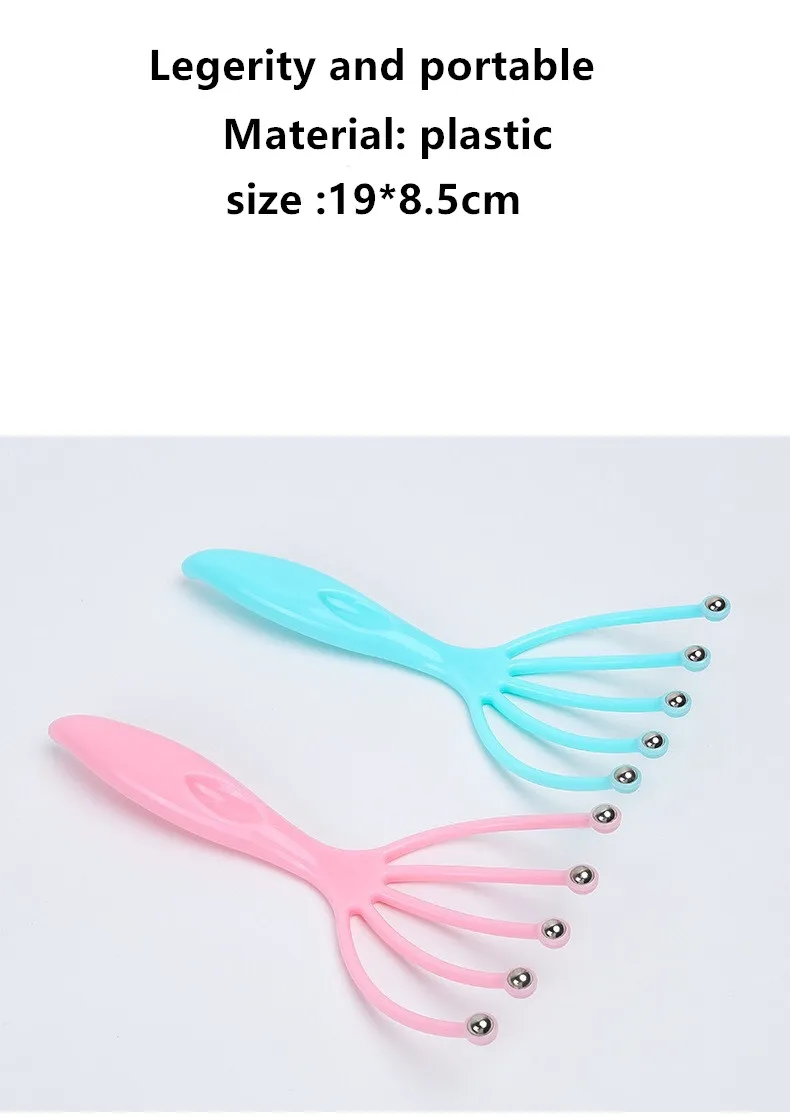 Massager For Head Rake Relax Skin Five Finger Ball Plastic Scalp Relieve Pressure Itch
Massager For Head Rake Relax Skin Five Finger Ball Plastic Scalp Relieve Pressure Itch