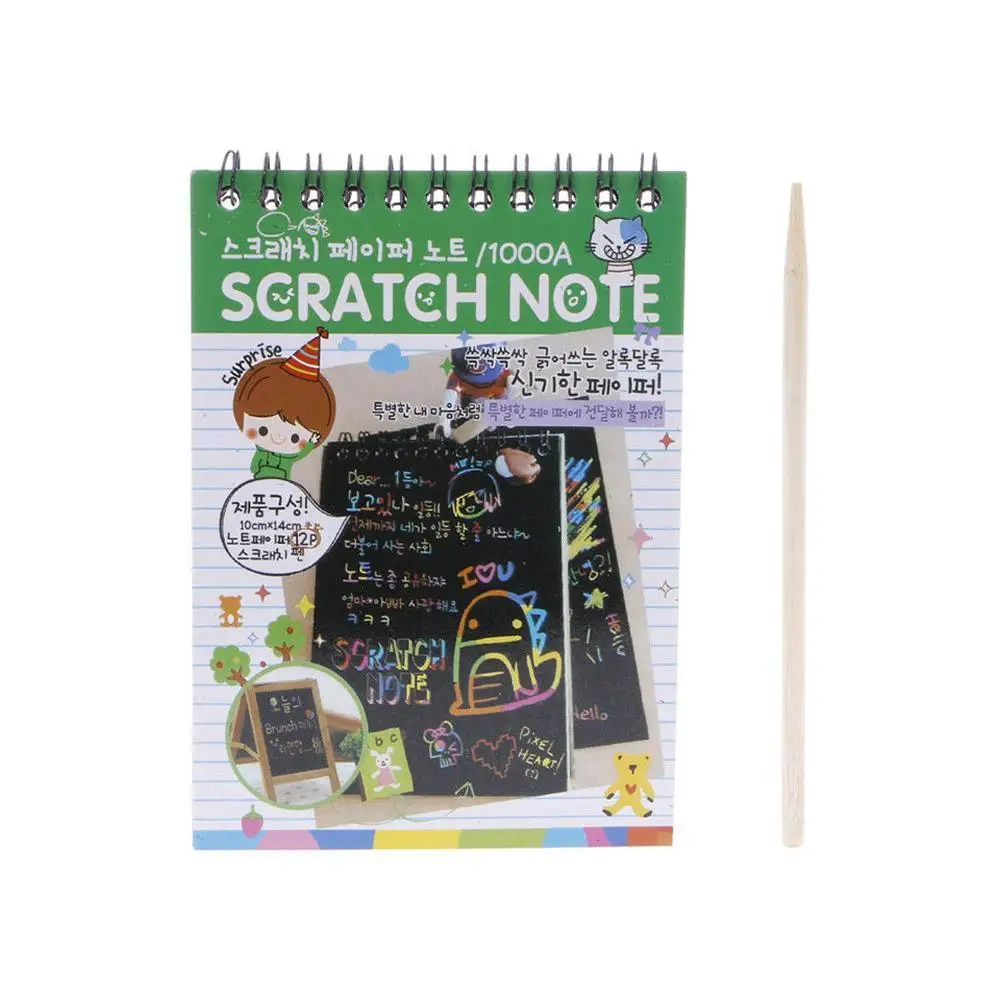 1 Book 8 Sheets Kids Painting Set Scratch Paper Colorful Baby Paper Scratch Stick Drawing Toys Painting Art B7B3 L0R4
1 Book 8 Sheets Kids Painting Set Scratch Paper Colorful Baby Paper Scratch Stick Drawing Toys Painting Art B7B3 L0R4