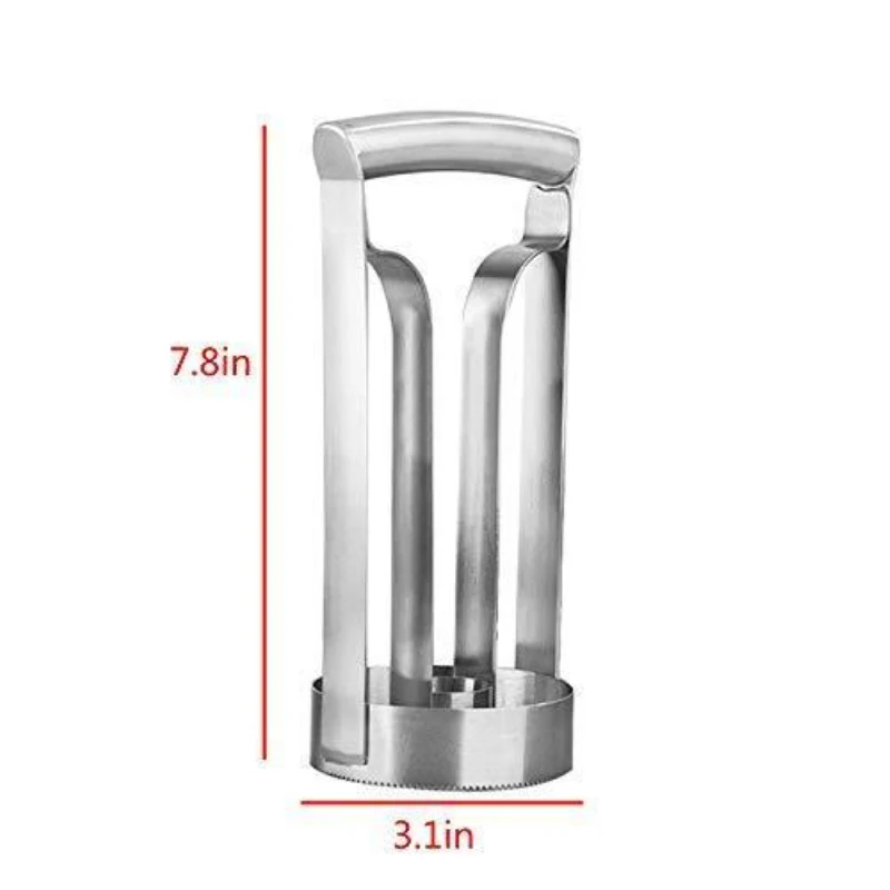 Stainless Steel Pineapple Slicer Cutter And Corer Ananas Peeler Knife Machine Vegetable Fruits Parer Tools Core Puller Peel Tool
Stainless Steel Pineapple Slicer Cutter And Corer Ananas Peeler Knife Machine Vegetable Fruits Parer Tools Core Puller Peel Tool
