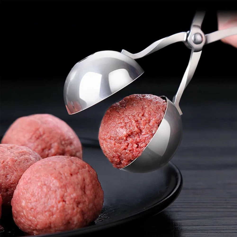 Stainless Steel Meat Baller Scoop Meatball Maker Cooking Tool Kitchen Gadget Set Kitchen Tool Durable Meatball Maker Spoon
Stainless Steel Meat Baller Scoop Meatball Maker Cooking Tool Kitchen Gadget Set Kitchen Tool Durable Meatball Maker Spoon