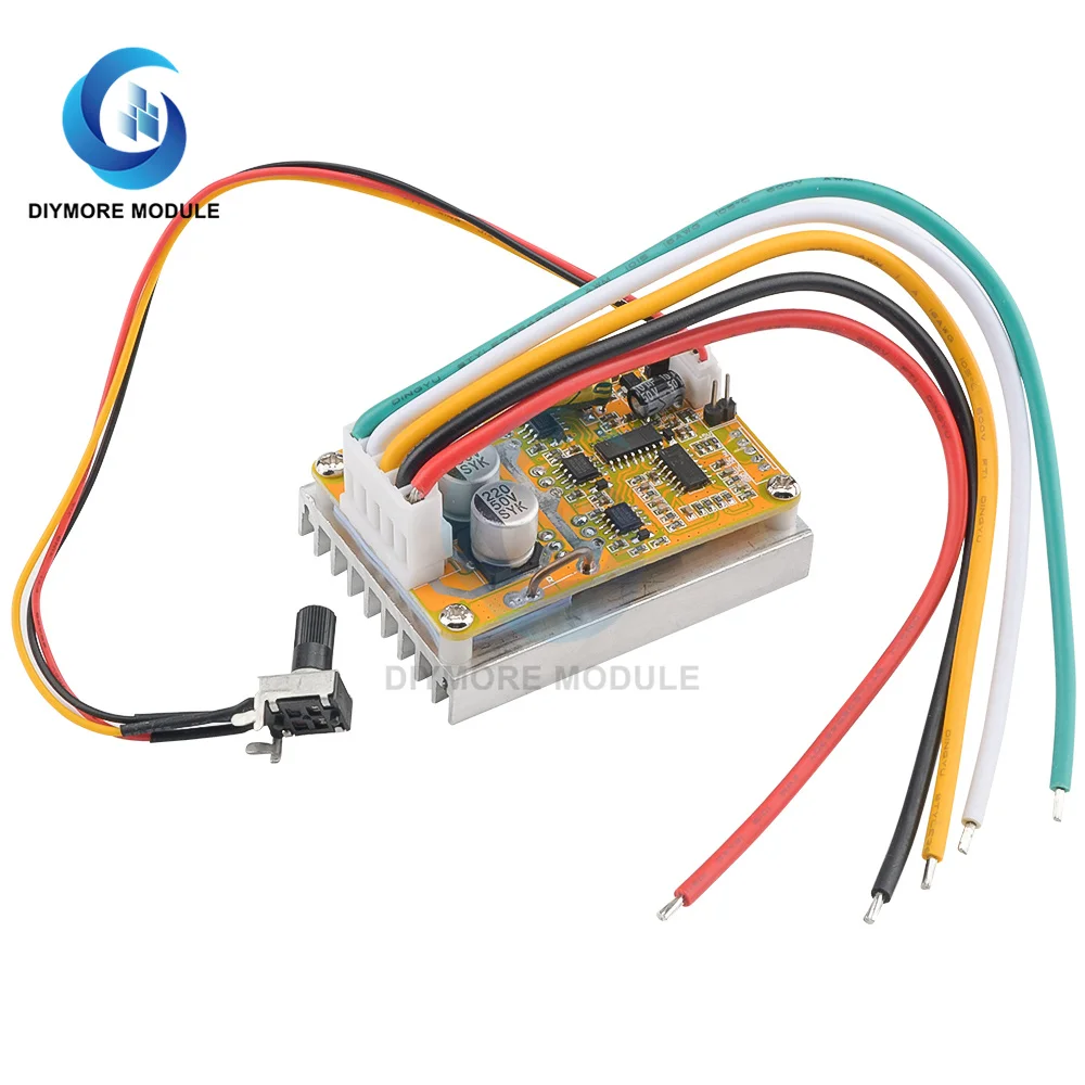 DC 5-35V 350W BLDC Three-Phase DC Brushless With Hall/Without Hall Motor Controller Sensorless Brushless Moto
DC 5-35V 350W BLDC Three-Phase DC Brushless With Hall/Without Hall Motor Controller Sensorless Brushless Moto