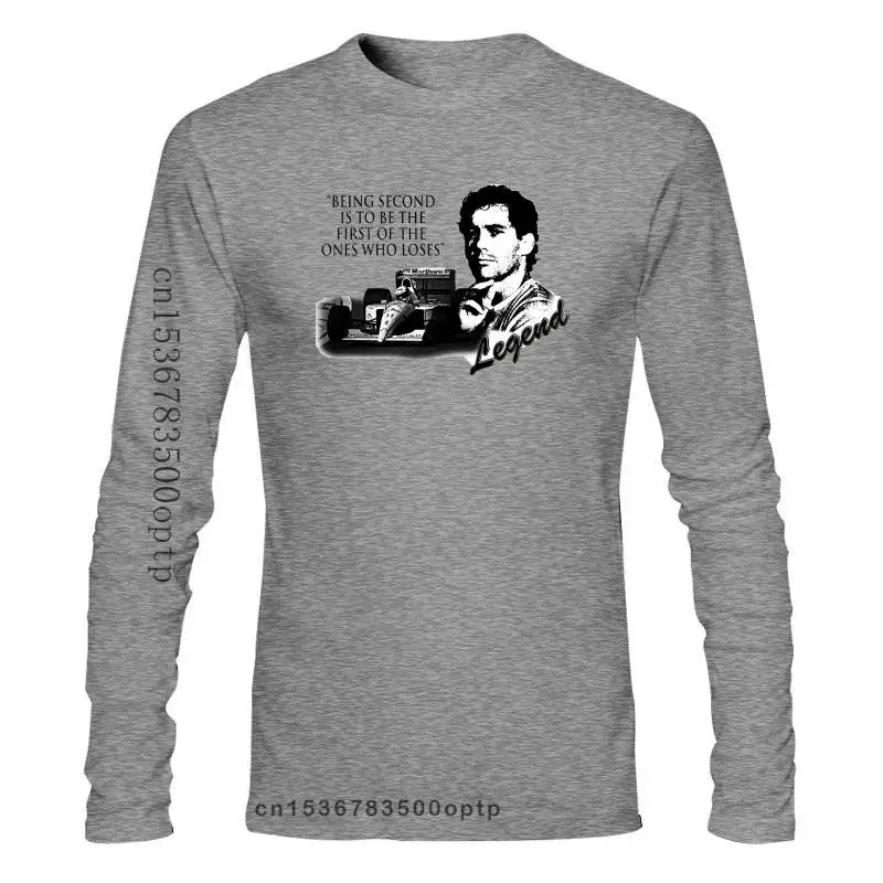 New Retro Icon Ayrton Senna Brazil Motor Racing Legend T Shirt Gift Mens T-Shirts Fashion 2021 Casual T Shirts
New Retro Icon Ayrton Senna Brazil Motor Racing Legend T Shirt Gift Mens T-Shirts Fashion 2021 Casual T Shirts