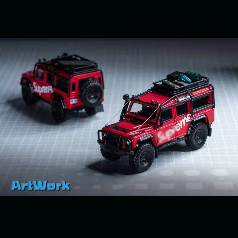 Master 1/64 Model Car Land Rover Defender 110 Alloy Die-Cast Metal Collection with 11 PCS Accessories Limited 999PCS
Master 1/64 Model Car Land Rover Defender 110 Alloy Die-Cast Metal Collection with 11 PCS Accessories Limited 999PCS