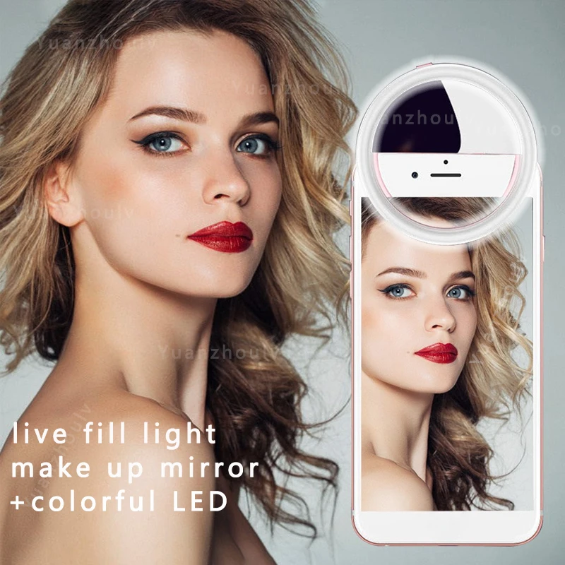 LED Selfie Ring Fill Light RGB Portable Mobile Phone LED Selfie Lamp Phone Flashes Lens Luminous Lamps Clip Light Fill Light Led
LED Selfie Ring Fill Light RGB Portable Mobile Phone LED Selfie Lamp Phone Flashes Lens Luminous Lamps Clip Light Fill Light Led