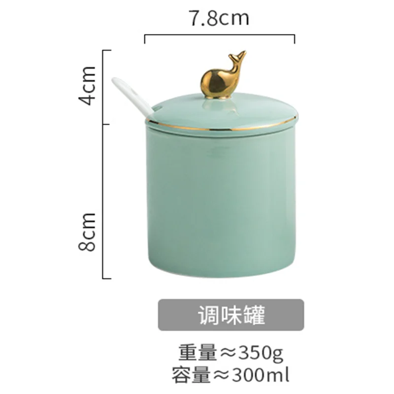 European style creative light luxury small fresh whale ceramic seasoning jar set three-piece home kitchen season bottle salt jar
European style creative light luxury small fresh whale ceramic seasoning jar set three-piece home kitchen season bottle salt jar
