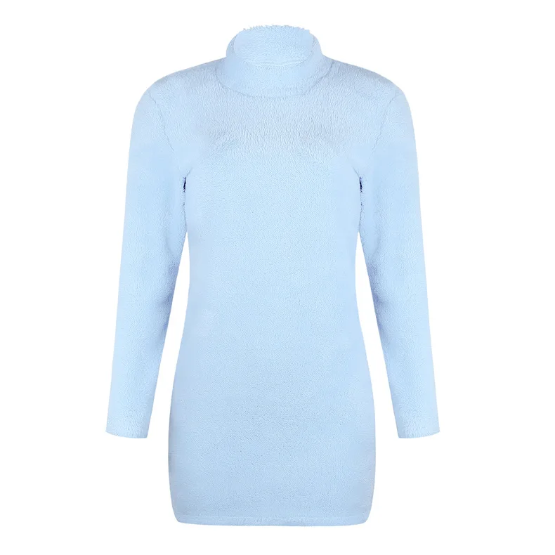 Winter Plush sweater Dress Women Party Bodycon Christmas Black clothing Sexy Mini bandage knitted Dress For Female
Winter Plush sweater Dress Women Party Bodycon Christmas Black clothing Sexy Mini bandage knitted Dress For Female