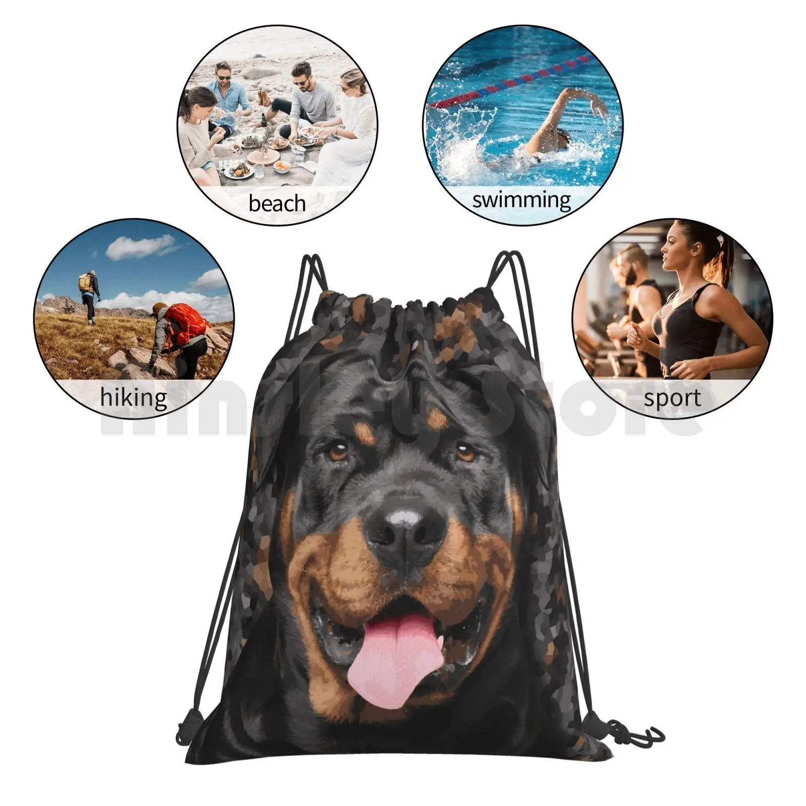 Rottweiler-Metzgerhund Backpack Drawstring Bag Riding Climbing Gym Bag Rottweiler Metzgerhund Love Rottweiler Rottweiler Dog
Rottweiler-Metzgerhund Backpack Drawstring Bag Riding Climbing Gym Bag Rottweiler Metzgerhund Love Rottweiler Rottweiler Dog
