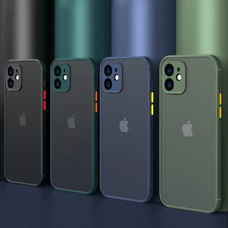Luxury Matte Silicone Shockproof Phone Case For iPhone 11 12 Pro Max Mini X Xs XR 7 8 Plus SE 2 Camera Protective Cover
Luxury Matte Silicone Shockproof Phone Case For iPhone 11 12 Pro Max Mini X Xs XR 7 8 Plus SE 2 Camera Protective Cover