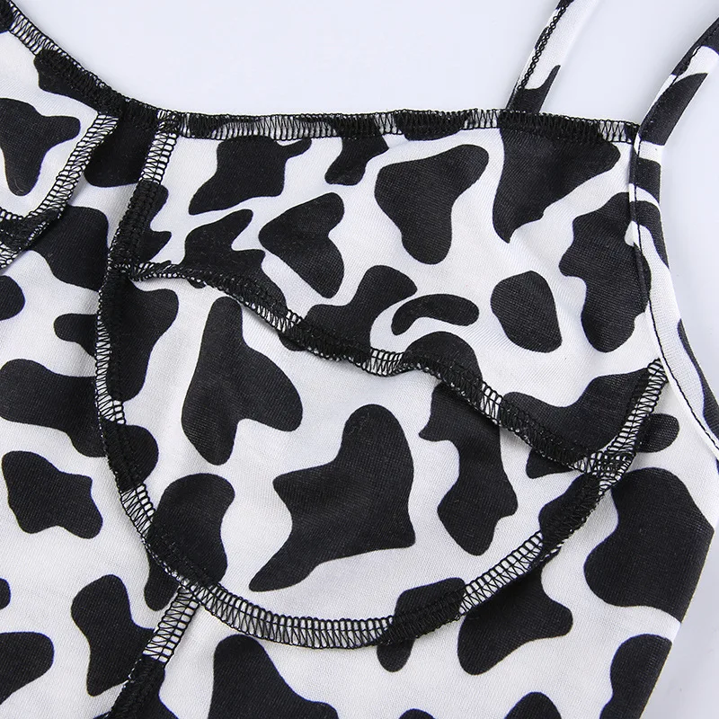 Y2K Women Spaghetti Strap Corset Top Cows Print Sexy Bra Slip Cropped Off Shoulder Summer 2021 Female Crop Top Camisole
Y2K Women Spaghetti Strap Corset Top Cows Print Sexy Bra Slip Cropped Off Shoulder Summer 2021 Female Crop Top Camisole