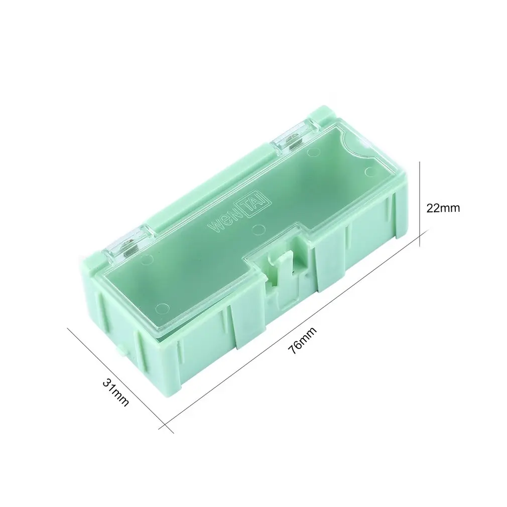 1Pc/10pcs Small Tool Screw Object Electronic Component Parts Storage Box Lab Case SMT SMD Automatically Pops Up Patch Container
1Pc/10pcs Small Tool Screw Object Electronic Component Parts Storage Box Lab Case SMT SMD Automatically Pops Up Patch Container