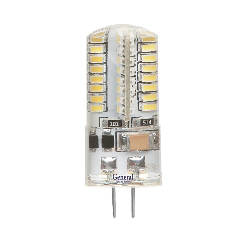 Лампа 4Вт G4 220в GLDEN-G4-4-S-220-2700 светодиодная 265Лм 651600 | Светодиодные лампочки и трубки