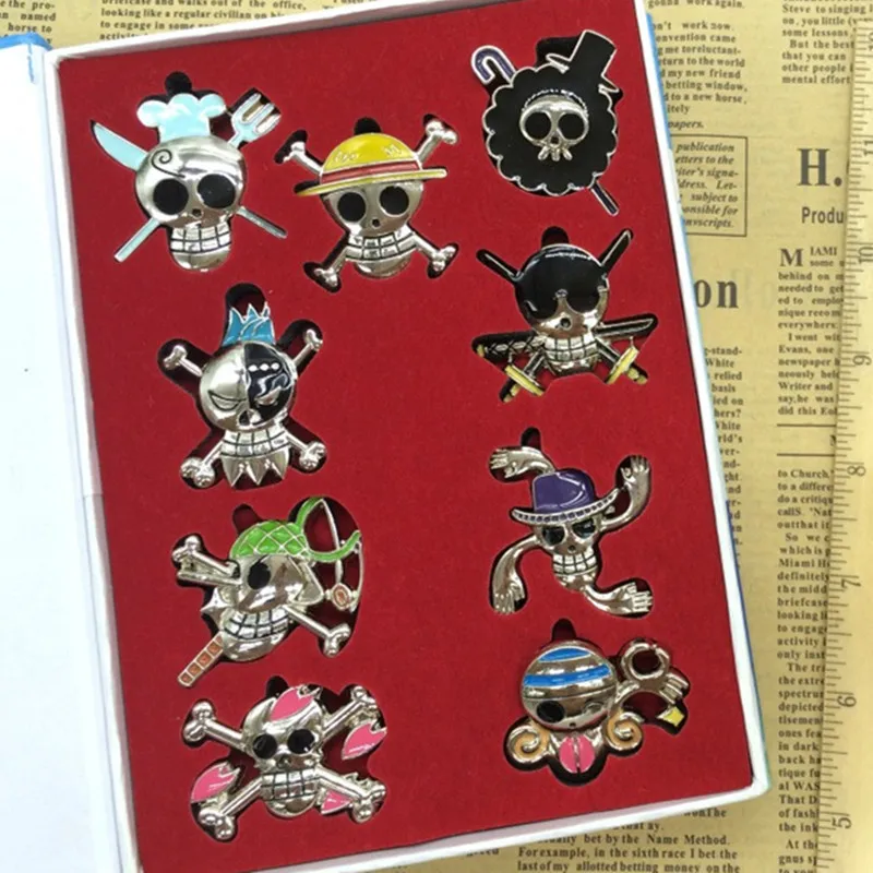 CWFDY 9pcs/set Anime ONE PIECE Necklace&Pendants Cartoon Figure Luffy Zoro Sanji Nami Pendant with Box Men Women Souvenir Props
CWFDY 9pcs/set Anime ONE PIECE Necklace&Pendants Cartoon Figure Luffy Zoro Sanji Nami Pendant with Box Men Women Souvenir Props