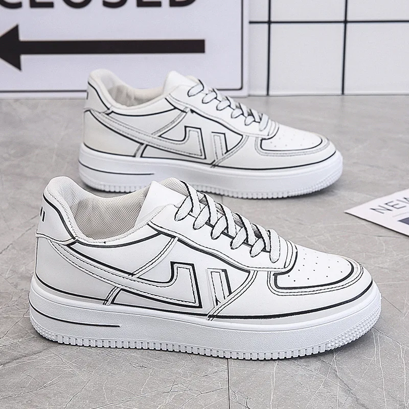 Кроссовки на платформе для мужчин и женщин, Вулканизированная подошва, на шнуровке, белые, размеры 39-44
Кроссовки на платформе для мужчин и женщин, Вулканизированная подошва, на шнуровке, белые, размеры 39-44