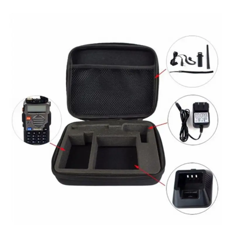 Walkie Talkie Case Carring Handbag Storage for baofeng UV-5R/5RE Plus RETEVIS Two Way Radio Launch Hunting Bag Camouflage Radio
Walkie Talkie Case Carring Handbag Storage for baofeng UV-5R/5RE Plus RETEVIS Two Way Radio Launch Hunting Bag Camouflage Radio
