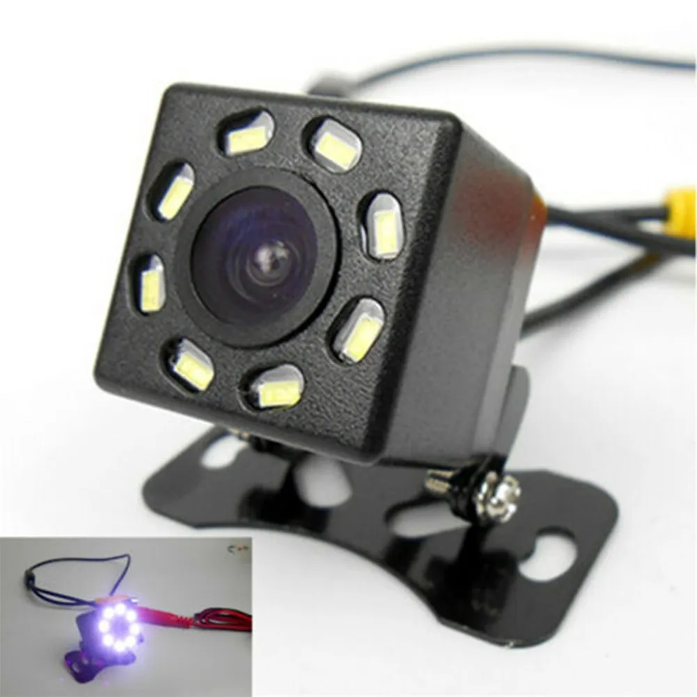 Car Reverse Parking Camera 170° Universal Adjustable Plug-in Night Vision Rear View Camera With 8LED Light Motor Vehicle Camera
Car Reverse Parking Camera 170° Universal Adjustable Plug-in Night Vision Rear View Camera With 8LED Light Motor Vehicle Camera
