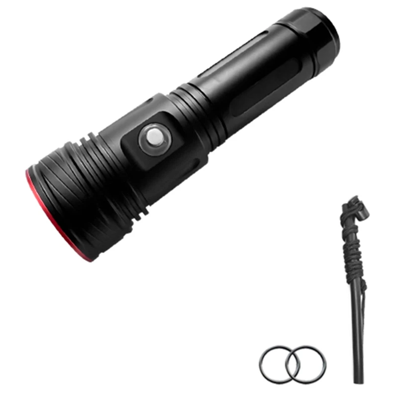 Asafee Powerful LED Flashlight XHP70 Diving Flashlight 2400LM Torch Underwater 80M IPX8 Waterproof Light USB Rechargeable
Asafee Powerful LED Flashlight XHP70 Diving Flashlight 2400LM Torch Underwater 80M IPX8 Waterproof Light USB Rechargeable