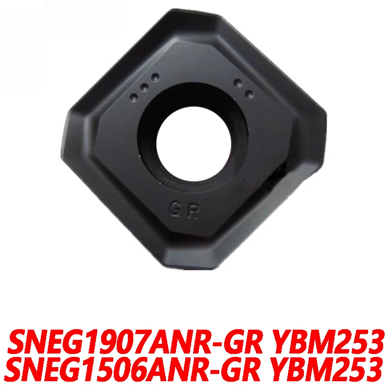 100% Original SNEG SNEG1506ANR-GR YBM253 SNEG1907ANR-GR 10pcs Carbide blade CNC lathe blade Processed steel High Efficient
100% Original SNEG SNEG1506ANR-GR YBM253 SNEG1907ANR-GR 10pcs Carbide blade CNC lathe blade Processed steel High Efficient