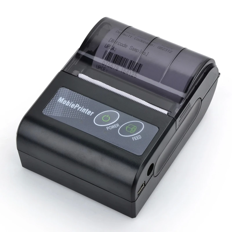 bluetooth thermal printer 58MM 2 INCH wireless Receipt bill high speed Pocket Portable thermal printer Android IOS USB PC
bluetooth thermal printer 58MM 2 INCH wireless Receipt bill high speed Pocket Portable thermal printer Android IOS USB PC