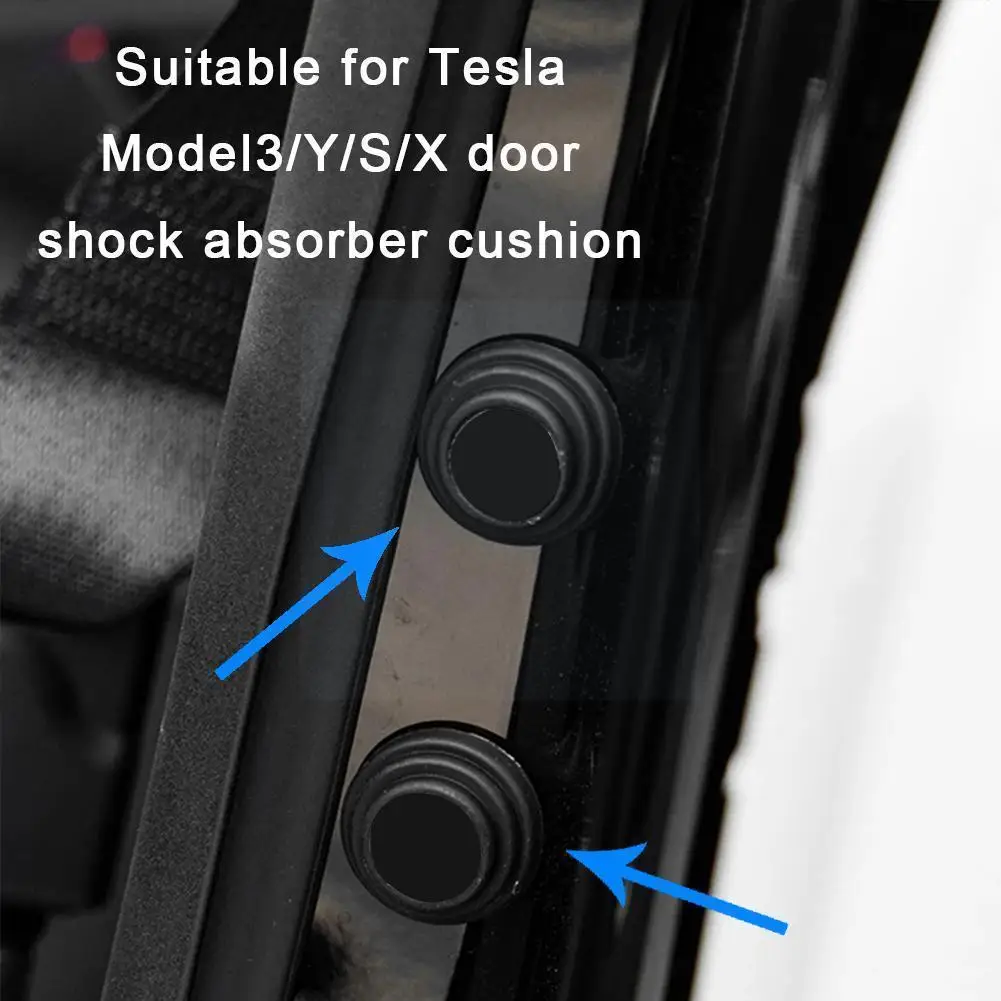 Anti-Vibration Gasket for Door Silica Gel Cushion Car Beauty Styling Maintenance Accessories for Tesla Model 3 Model Y / S G8C7 
Anti-Vibration Gasket for Door Silica Gel Cushion Car Beauty Styling Maintenance Accessories for Tesla Model 3 Model Y / S G8C7