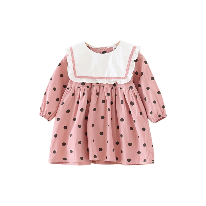 WLG Girls Dress Kids Dresses for Girls Spring Autumn Dot Printed Pink Green Dress Baby Girl Cute Clothes for 1-6 Years
WLG Girls Dress Kids Dresses for Girls Spring Autumn Dot Printed Pink Green Dress Baby Girl Cute Clothes for 1-6 Years