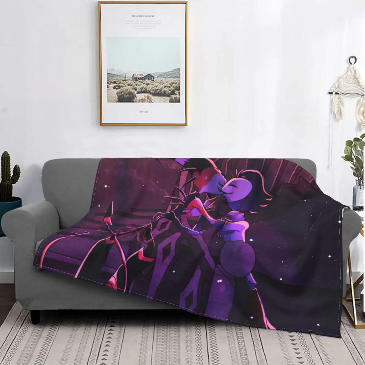 Helluva Boss Blitzo Adult Animation Blanket Flannel Kiss Cozy Soft FLeece Bedspread
Helluva Boss Blitzo Adult Animation Blanket Flannel Kiss Cozy Soft FLeece Bedspread