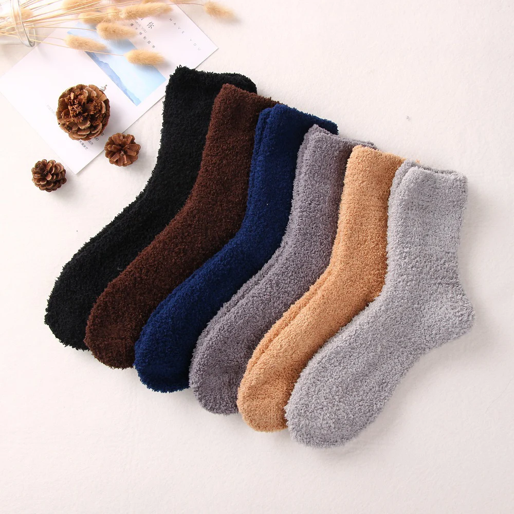 1 Pair Coral Fleece Socks Cosy Bed Sock Men Fluffy Home Sock Thick Indoor Winter Warm Soft Sock 2021 Gifts For Boyfriend Husband
1 Pair Coral Fleece Socks Cosy Bed Sock Men Fluffy Home Sock Thick Indoor Winter Warm Soft Sock 2021 Gifts For Boyfriend Husband