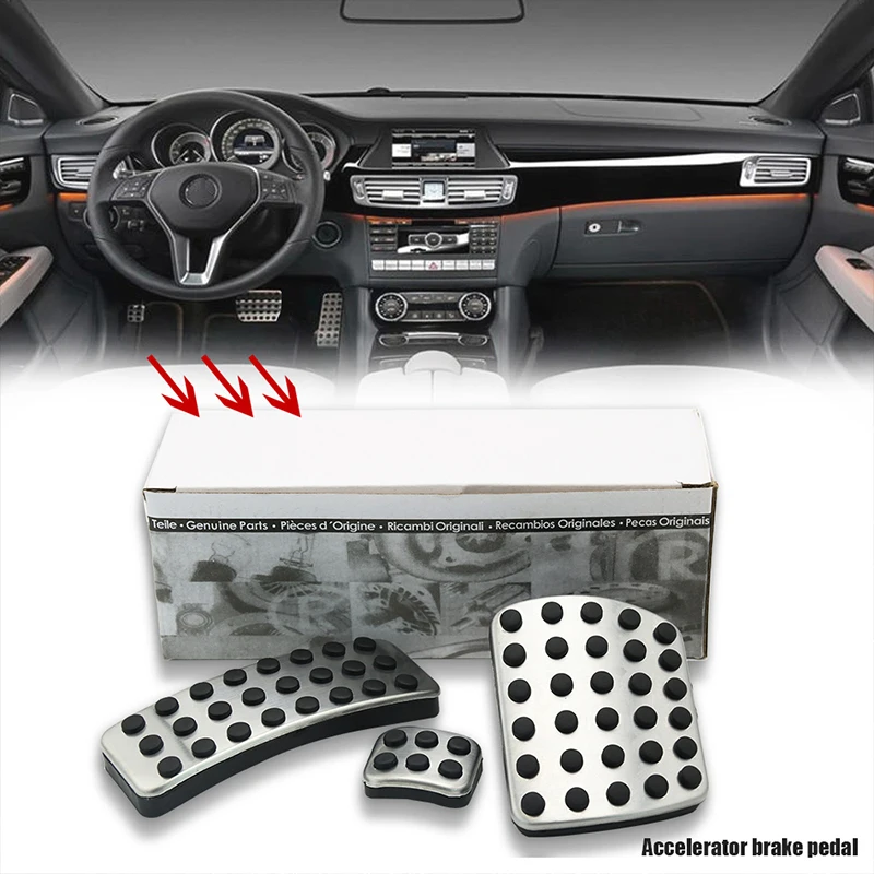 Car Accelerator Brake Pedal Trim For Mercedes Benz CLA C117 GLA X156 200 220 260 2016-2018 Interior Modified Accessories
Car Accelerator Brake Pedal Trim For Mercedes Benz CLA C117 GLA X156 200 220 260 2016-2018 Interior Modified Accessories