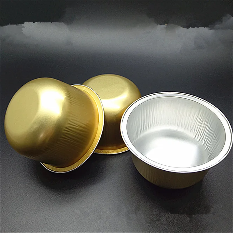 50pcs Net red 170ml creative baking mold aluminum foil tin cake cup diy pastry packaging boxes small cute round cup with lid
50pcs Net red 170ml creative baking mold aluminum foil tin cake cup diy pastry packaging boxes small cute round cup with lid