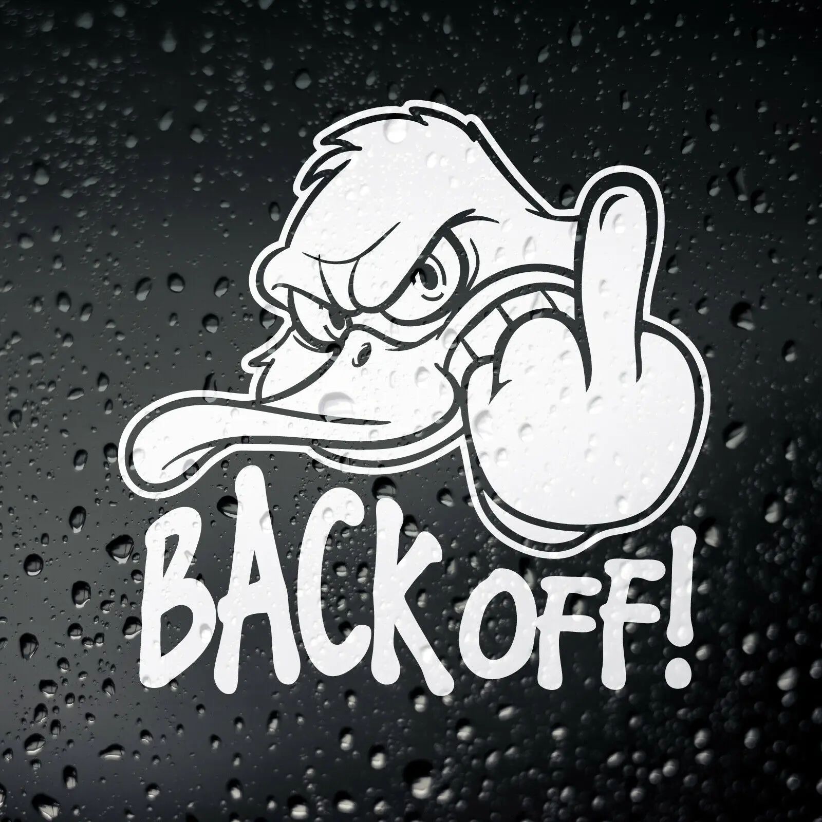 Three Ratels FD575 Back Off Funny Car Sticker- Decal Bumper JDM Duck DUB JAP DRIFT Campervan Window
Three Ratels FD575 Back Off Funny Car Sticker- Decal Bumper JDM Duck DUB JAP DRIFT Campervan Window