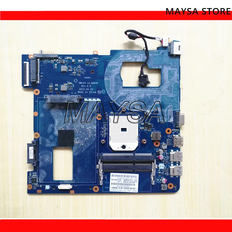 Материнская плата QMLE4 для Samsung NP365 NP365E5C NP355V5C материнская ноутбука разъем Fs1 DDR3 100%