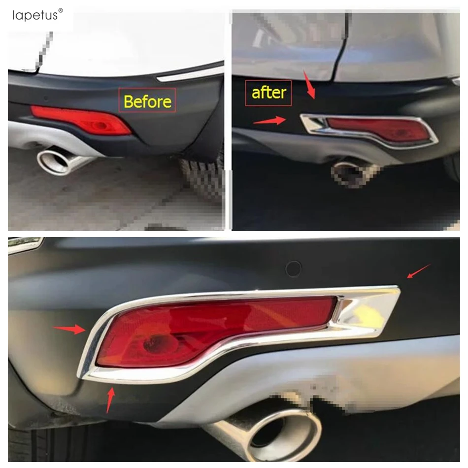 Lapetus Accessories For Honda CR-V CRV 2017 - 2020 ABS Chrome Rear Bumper Fog Light Lamp Bezel Molding Cover Kit Trim 2 Pcs
Lapetus Accessories For Honda CR-V CRV 2017 - 2020 ABS Chrome Rear Bumper Fog Light Lamp Bezel Molding Cover Kit Trim 2 Pcs