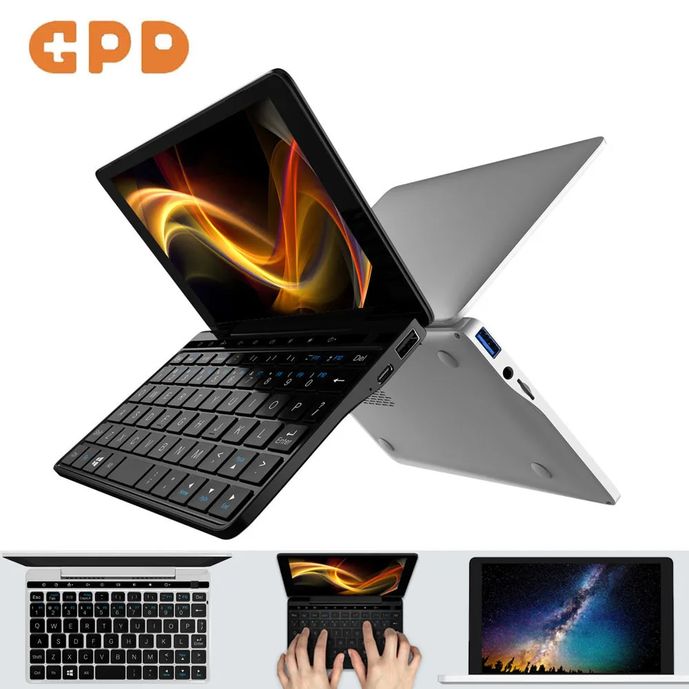 Latest Pocket Slim Laptop Ultrabook GPD Pocket 2 8GB+256GB 7 Inch Mini PC Computer Netbook Notebook IPS Touch Screen Windows 10
Latest Pocket Slim Laptop Ultrabook GPD Pocket 2 8GB+256GB 7 Inch Mini PC Computer Netbook Notebook IPS Touch Screen Windows 10