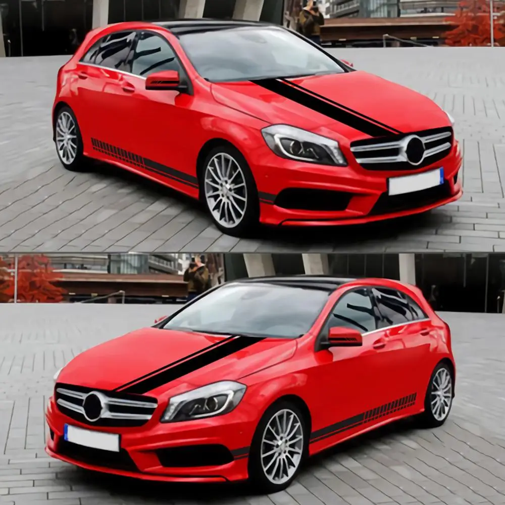 5pcs/set Car Sticker Rearview Mirror Side Decal Stripe Vinyl Truck Vehicle Body Accessories Black/White
5pcs/set Car Sticker Rearview Mirror Side Decal Stripe Vinyl Truck Vehicle Body Accessories Black/White