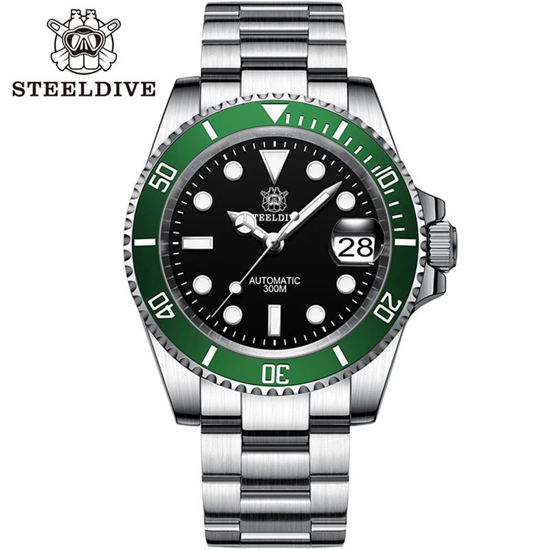 Steeldive SD1953 Watch Water Ghost NH35 Automatic Mechanical Wristwatches Sapphire Date Cyclops Waterproof 20Bar Luminous
Steeldive SD1953 Watch Water Ghost NH35 Automatic Mechanical Wristwatches Sapphire Date Cyclops Waterproof 20Bar Luminous