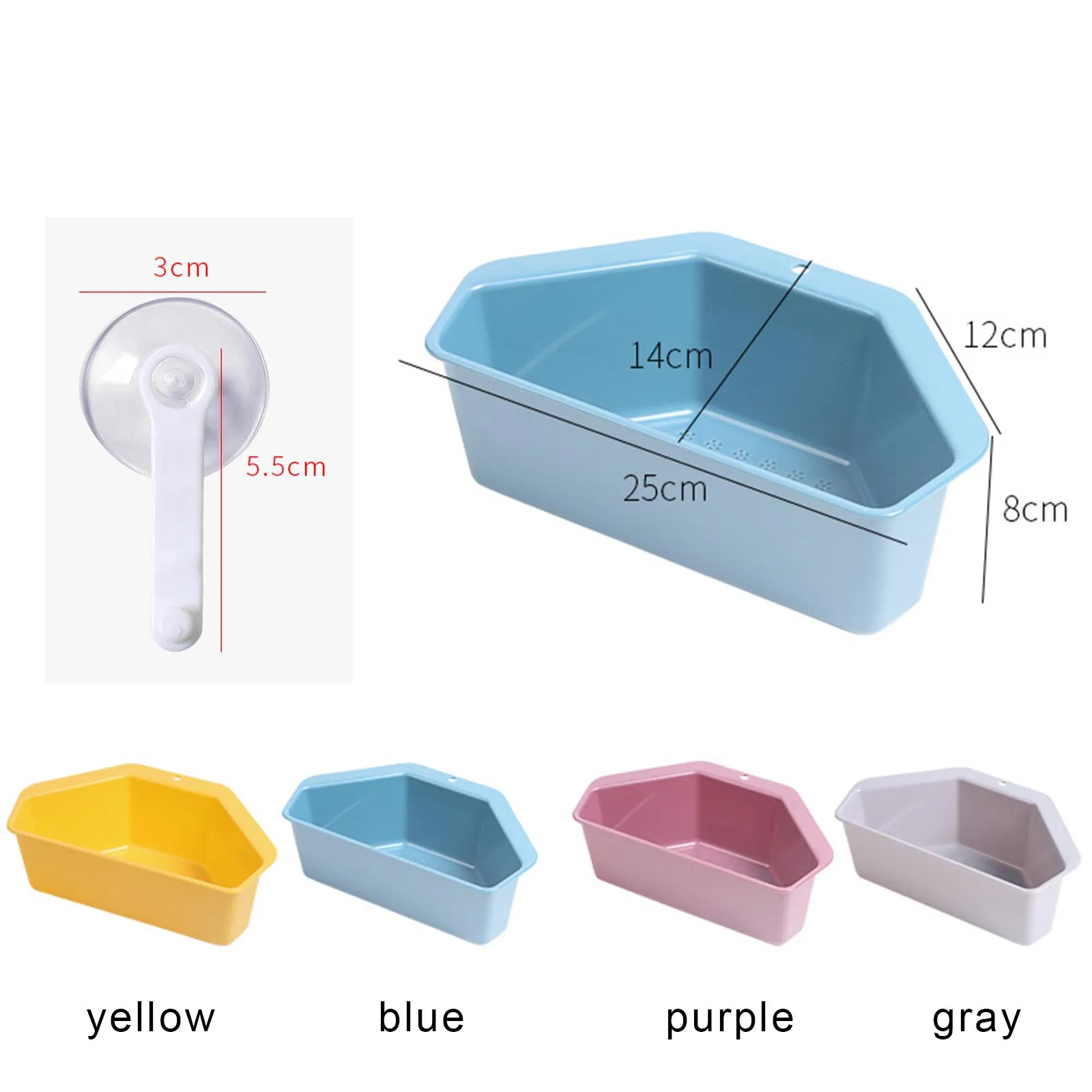 Newly Triangular Corner Sink Drain Rack Shelf Basket Food Strainer Vegetable Fruit Drainer Sponge Holder Kitchen Filter
Newly Triangular Corner Sink Drain Rack Shelf Basket Food Strainer Vegetable Fruit Drainer Sponge Holder Kitchen Filter