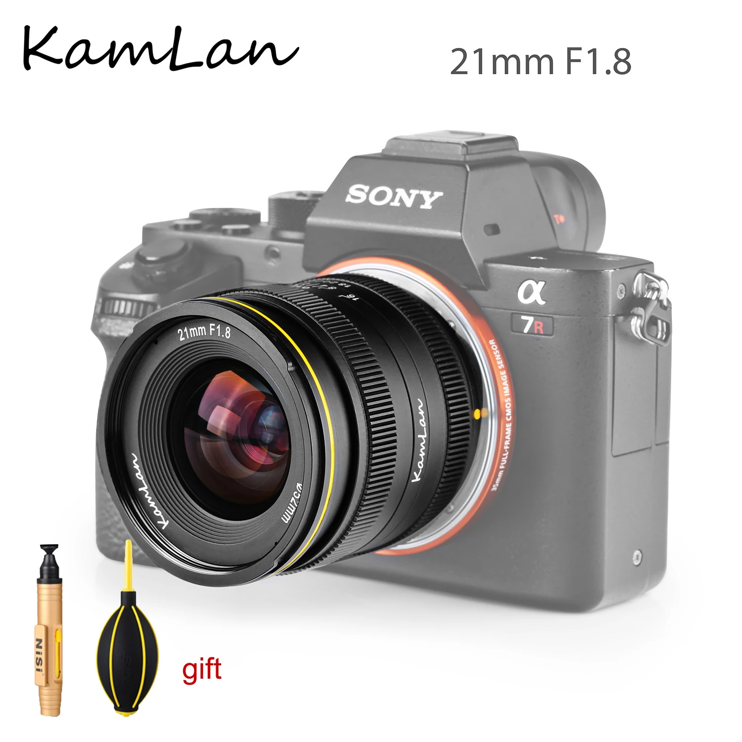 Kamlan 21mm F1.8 APS-C Camera Lens for Fujifilm FX M4/3 mount Canon EOS-M Sony E Manual Focus Lens for Mirrorless Camera
Kamlan 21mm F1.8 APS-C Camera Lens for Fujifilm FX M4/3 mount Canon EOS-M Sony E Manual Focus Lens for Mirrorless Camera