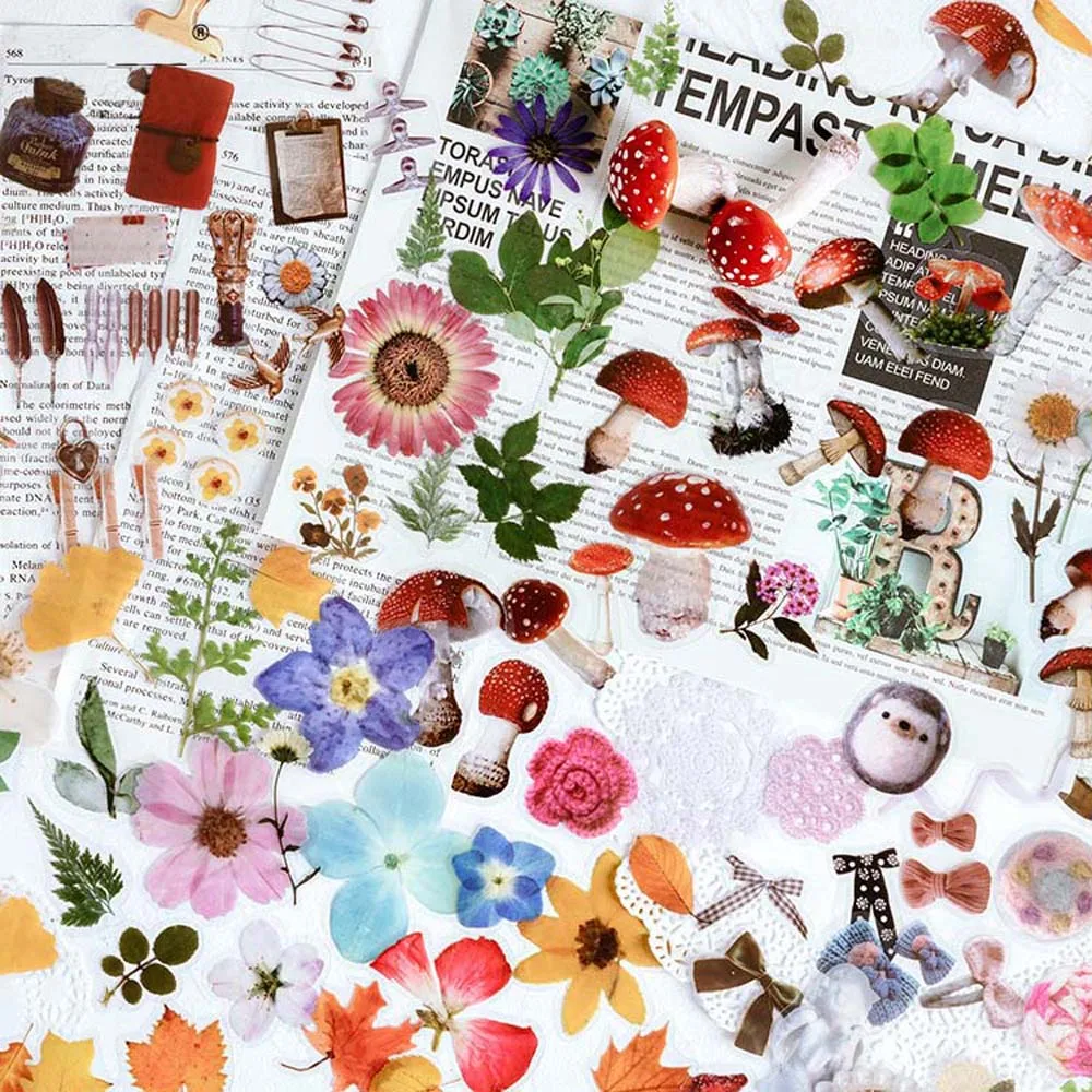 Mr.paper 40Pcs/bag Plant Flower Mushroom Ginkgo Pet Deco Diary Stickers Scrapbooking Planner Decorative Stationery Stickers
Mr.paper 40Pcs/bag Plant Flower Mushroom Ginkgo Pet Deco Diary Stickers Scrapbooking Planner Decorative Stationery Stickers