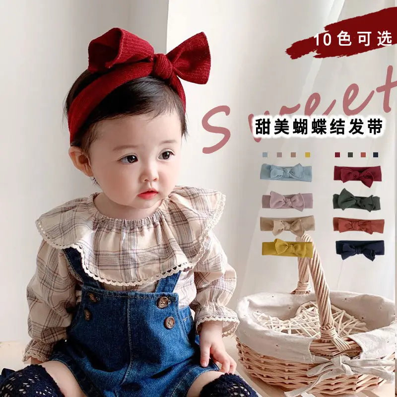 2021 Lovely Bowknot Baby Headband Solid Newborn Baby Girl Elastic Hair Bands Comfortable Nylon Baby Hair New Year Accessories
2021 Lovely Bowknot Baby Headband Solid Newborn Baby Girl Elastic Hair Bands Comfortable Nylon Baby Hair New Year Accessories