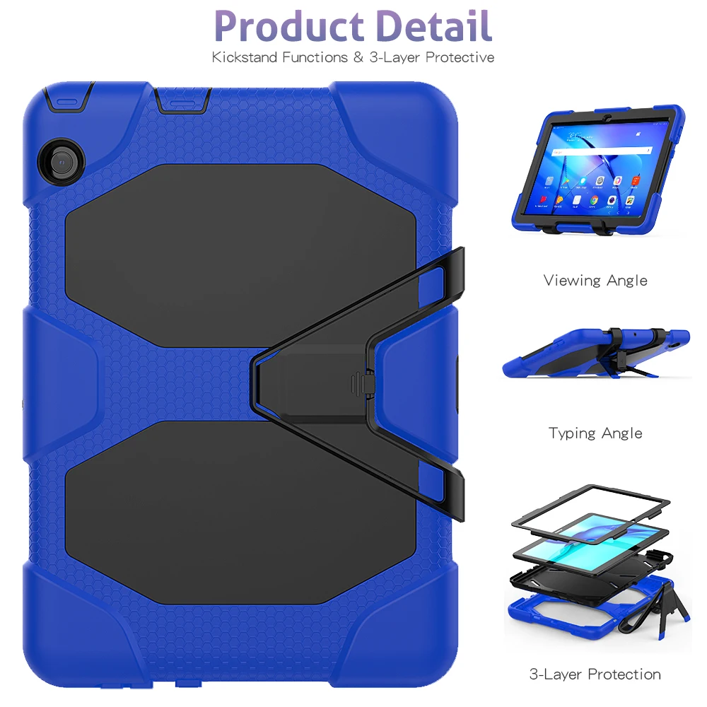 

Case for Huawei Mediapad T3 9.6 AGS-L09 AGS-L03 AGS-W09 Shochproof Kids Silicone Cover for Huawei Mediapad T3 10 Tablet Funda