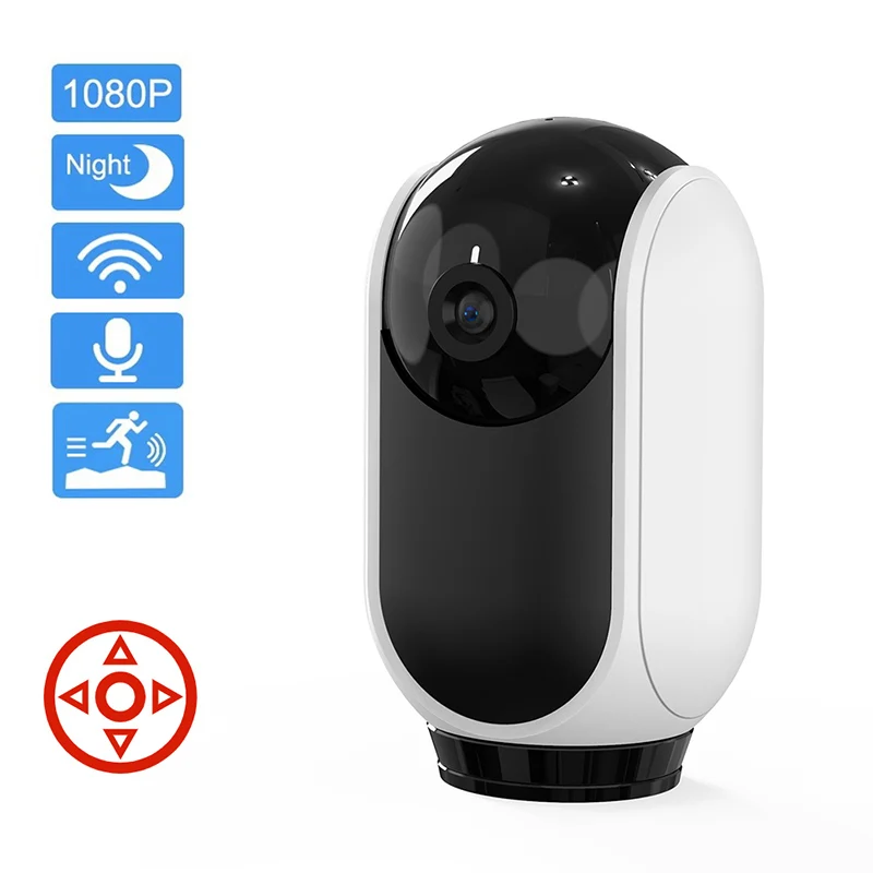 IP Camera PTZ Security Protection WiFi Wireless Two Way Audio Echo/Google Assistant Baby Motion Detection Camera 1080p Nanny Cam
IP Camera PTZ Security Protection WiFi Wireless Two Way Audio Echo/Google Assistant Baby Motion Detection Camera 1080p Nanny Cam