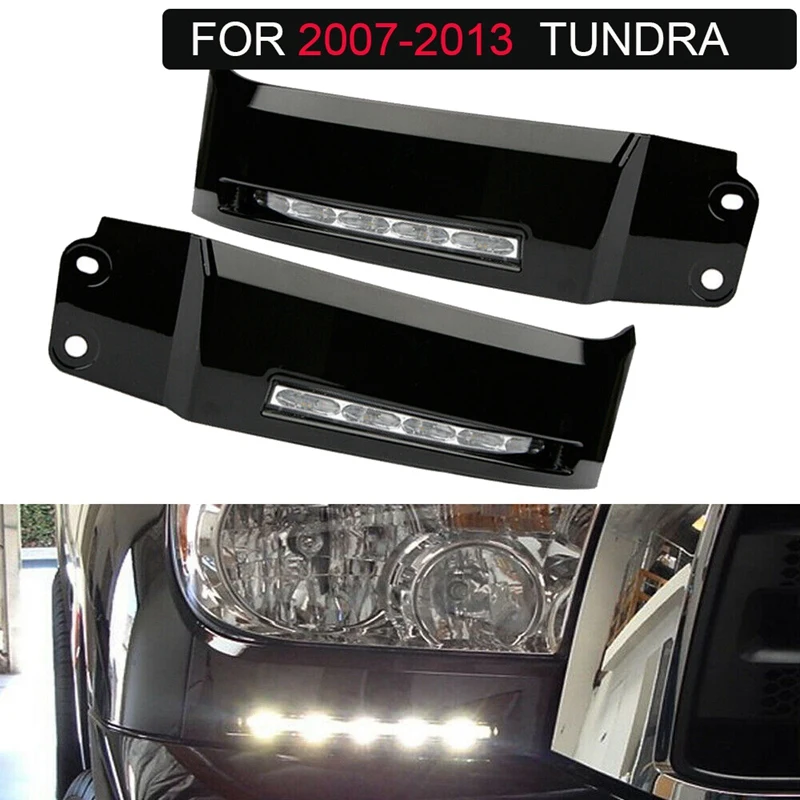 for Toyota- 2007-2013 Sequoia 2008-2013 Car Front Bumper LED DRL Daytime Running Light Fog Light Lamp
for Toyota- 2007-2013 Sequoia 2008-2013 Car Front Bumper LED DRL Daytime Running Light Fog Light Lamp