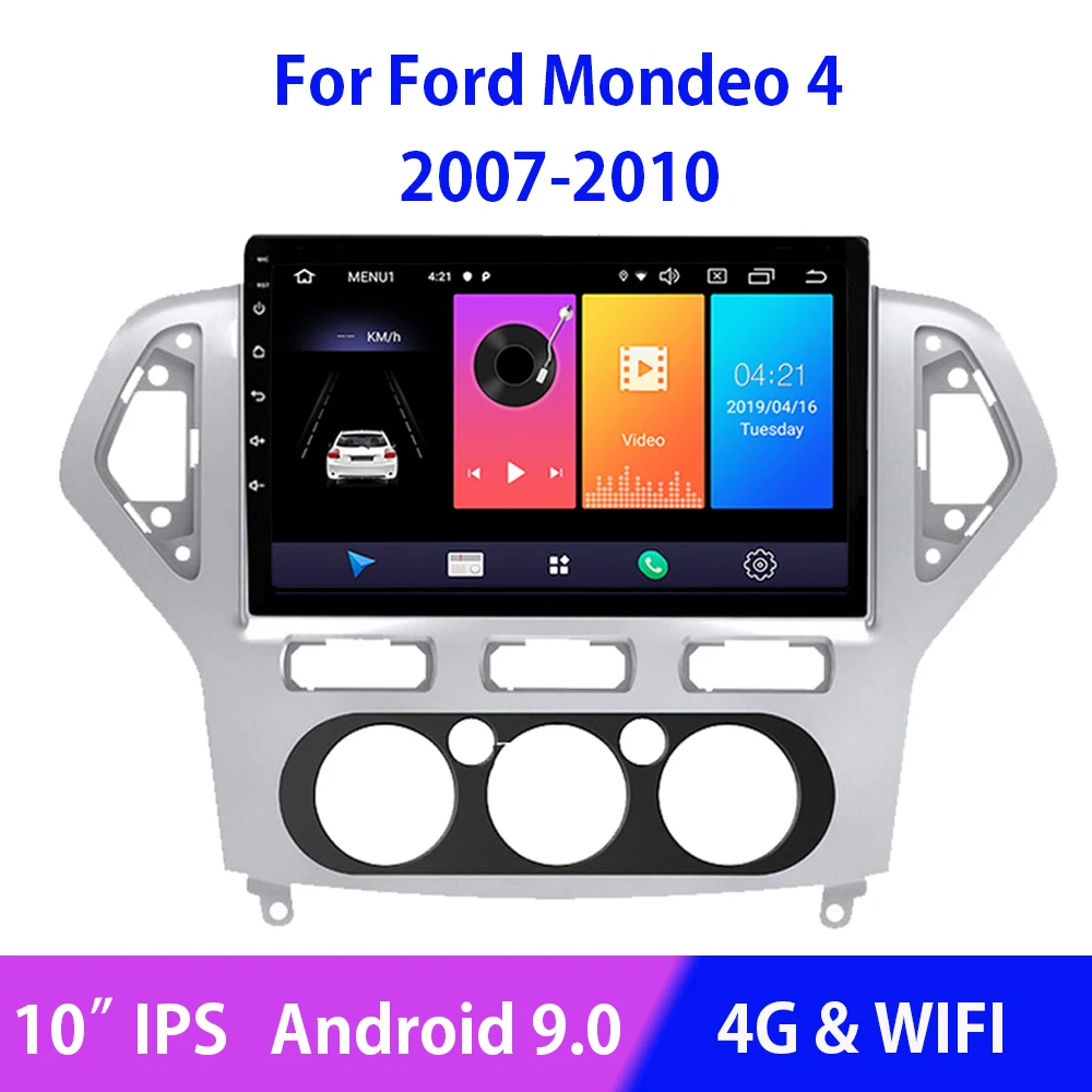 Android 9.0 Car Radio Multimedia Player For Ford Mondeo 4 2007 2008 2009 2010 Support WIFI 4G IPS Split Screen USB Carplay OBDII
Android 9.0 Car Radio Multimedia Player For Ford Mondeo 4 2007 2008 2009 2010 Support WIFI 4G IPS Split Screen USB Carplay OBDII