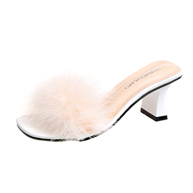 Women Slippers Summer Fashion Pumps Shoes Shallow Thick Heels Med (3cm-5cm) Solid Slides Ladies Outside Female Slippers Shoes
Women Slippers Summer Fashion Pumps Shoes Shallow Thick Heels Med (3cm-5cm) Solid Slides Ladies Outside Female Slippers Shoes