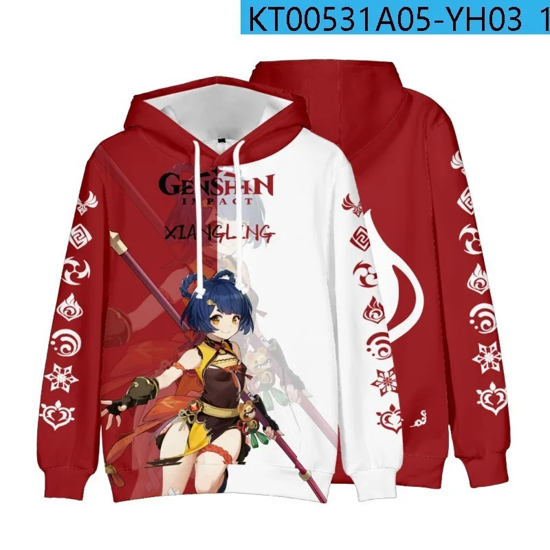 Толстовка Genshin Impact Keqing Zhongli Harajuku с V-образным вырезом, детские Студенческие толстовки в стиле комиксов, оригинальная рубашка с длинными рукав...
Толстовка Genshin Impact Keqing Zhongli Harajuku с V-образным вырезом, детские Студенческие толстовки в стиле комиксов, оригинальная рубашка с длинными рукав...