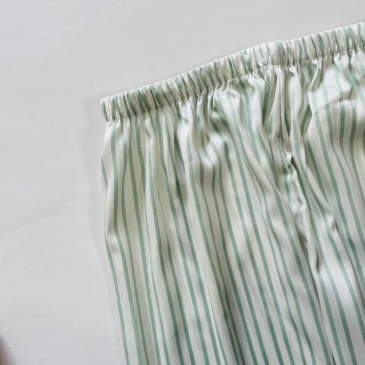 Kimono Robe Gown Stripe 3PCS Women Pajamas Satin Pyjamas Pour Femme Nightwear Spring New Home Suit Female Rayon Loungewear
Kimono Robe Gown Stripe 3PCS Women Pajamas Satin Pyjamas Pour Femme Nightwear Spring New Home Suit Female Rayon Loungewear