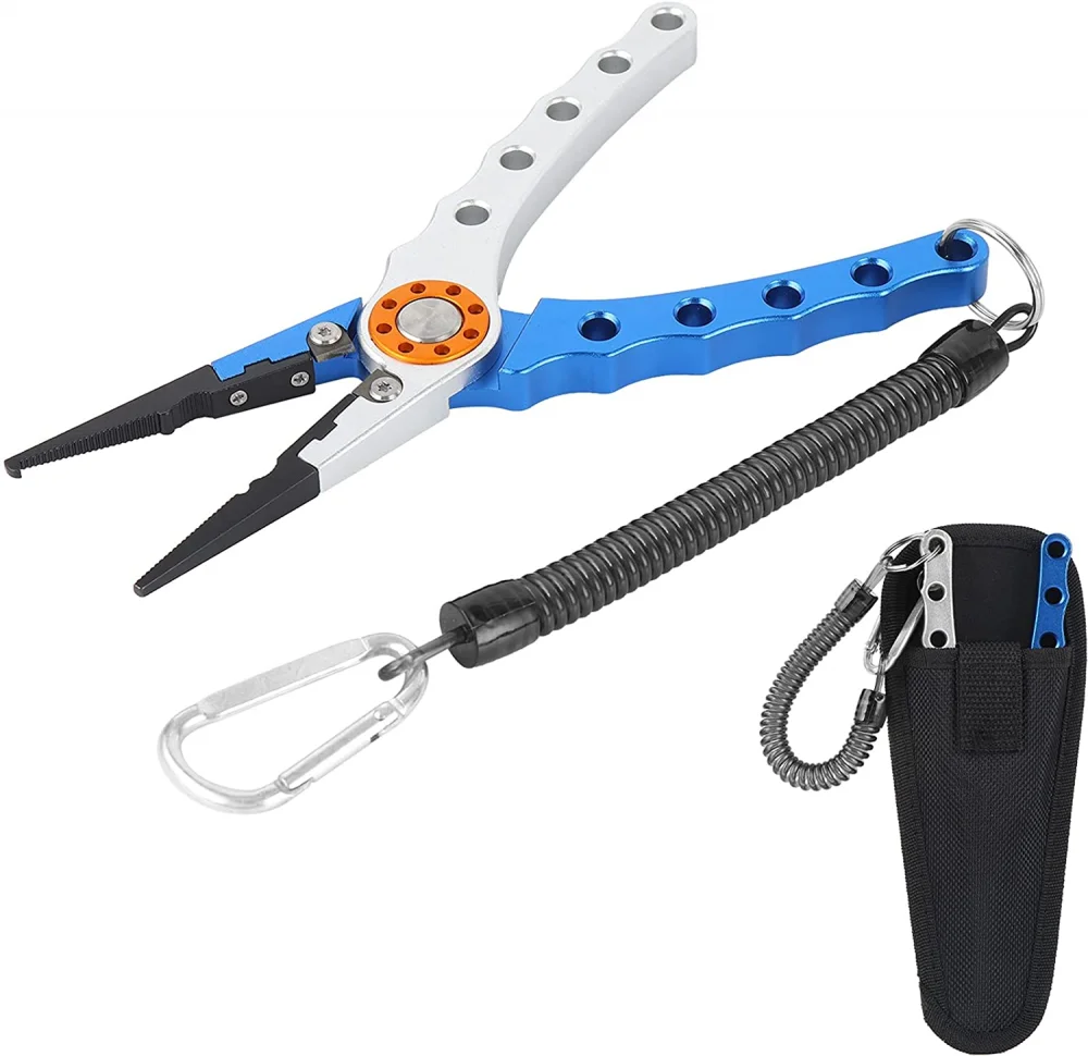 Fishing Pliers Fishing Tools Line Cutter Multifunctional Knot Aluminum Alloy Scissors Hook Remover 150g 20CM Fishing Equipment
Fishing Pliers Fishing Tools Line Cutter Multifunctional Knot Aluminum Alloy Scissors Hook Remover 150g 20CM Fishing Equipment