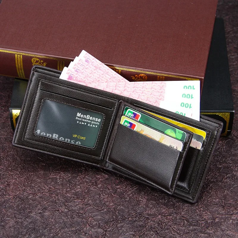 New retro three fold men's short wallet simple young men's large-capacity Solid Color Clutch Open soft PU leather Dropshipping
New retro three fold men's short wallet simple young men's large-capacity Solid Color Clutch Open soft PU leather Dropshipping